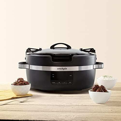 Thermoshield 6 Quart Slow Cooker with Carry Handles - Curated Catalog Z2