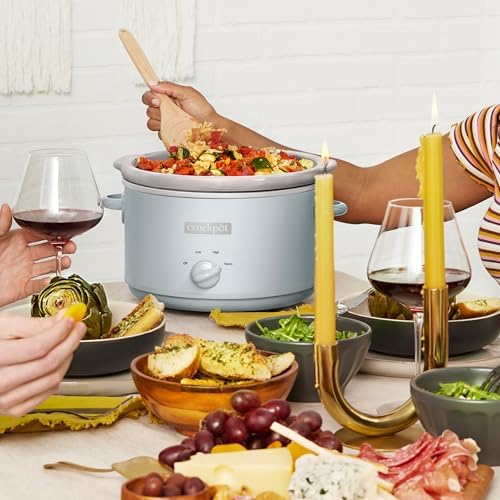 4.5 Quart Manual Slow Cooker – Macaroon Blue - Curated Catalog V2