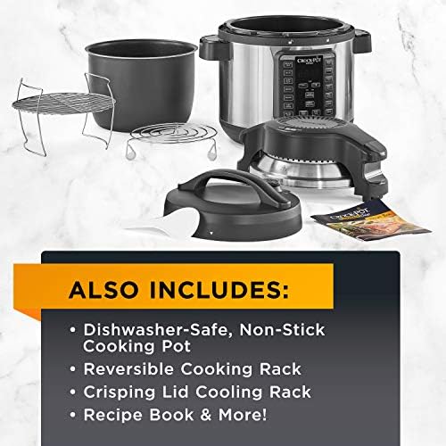 Express Crisp 8 Quart 10-in-1 Pressure Cooker - Curated Catalog U0
