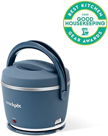 Electric Lunch Box Food Warmer 20oz – Faded Blue - Curated Catalog Y6