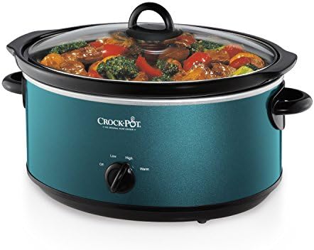 7 Quart Manual Slow Cooker – Turquoise - Curated Catalog T8