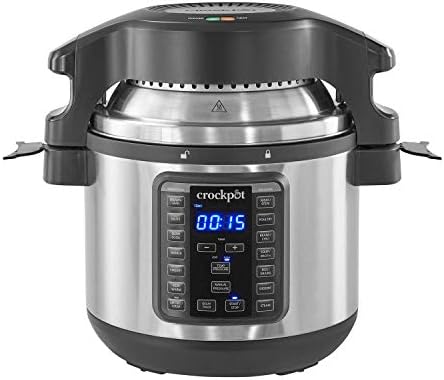 Express Crisp 8 Quart 10-in-1 Pressure Cooker - Curated Catalog U0