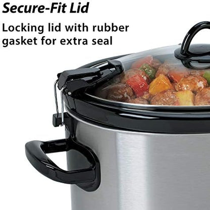 Cook & Carry 6 Quart Portable Slow Cooker - Curated Catalog L8