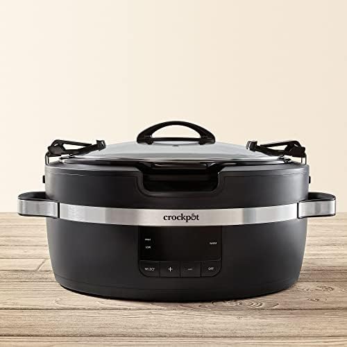 Thermoshield 6 Quart Slow Cooker with Carry Handles - Curated Catalog Z2