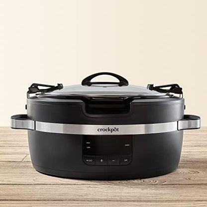 Thermoshield 6 Quart Slow Cooker with Carry Handles - Curated Catalog Z2