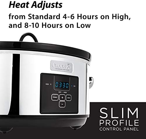 7 Quart Programmable Slow Cooker – Polished Platinum - Curated Catalog G3