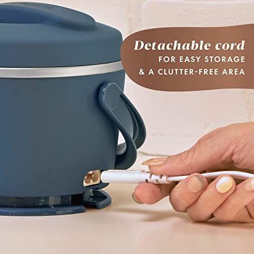 Electric Lunch Box Food Warmer 20oz – Faded Blue - Curated Catalog Y6
