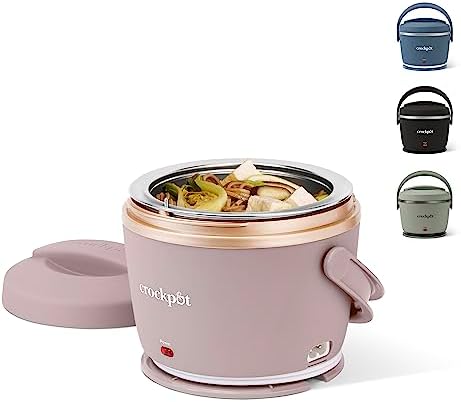 Electric Lunch Box Food Warmer 20oz – Blush Pink - Curated Catalog K3