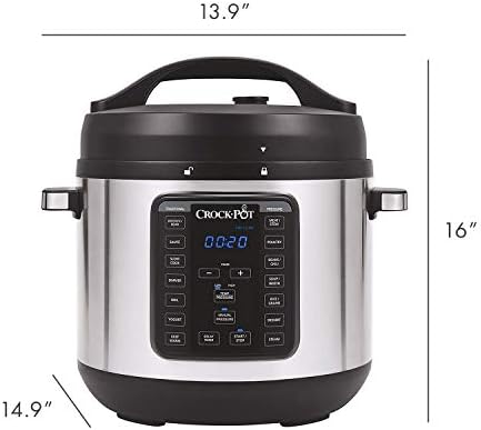 8 Quart Express Crock Multi-Use Pressure Cooker - Curated Catalog F6