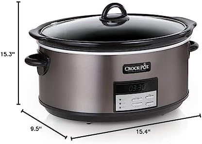 8 Quart Programmable Slow Cooker with Auto Warm - Curated Catalog X8
