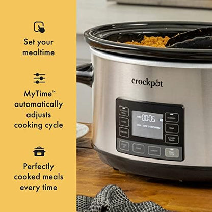7 Quart Portable Programmable Slow Cooker with Timer - Curated Catalog P9