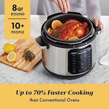 8 Quart Express Crock Multi-Use Pressure Cooker - Curated Catalog F6