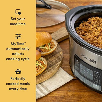 MyTime 6 Quart Programmable Slow Cooker - Curated Catalog C1