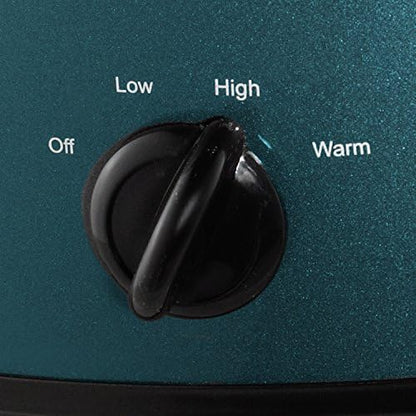 7 Quart Manual Slow Cooker – Turquoise - Curated Catalog T8