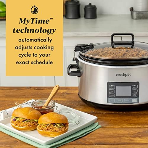 7 Quart Portable Programmable Slow Cooker with Timer - Curated Catalog P9