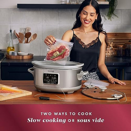 7 Quart Programmable Cook & Carry Slow Cooker - Curated Catalog A3