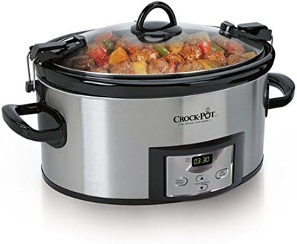 Cook & Carry 6 Quart Programmable Slow Cooker - Curated Catalog H3