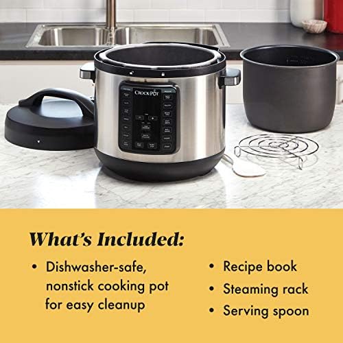 8 Quart Express Crock Multi-Use Pressure Cooker - Curated Catalog F6