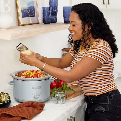 4.5 Quart Manual Slow Cooker – Macaroon Blue - Curated Catalog V2