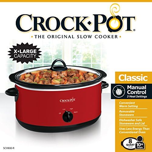 Express Crock 8 Quart Programmable Slow Cooker - Curated Catalog D4