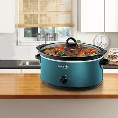 7 Quart Manual Slow Cooker – Turquoise - Curated Catalog Q6