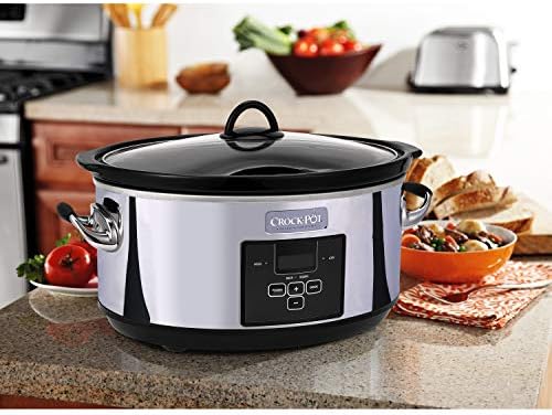 7 Quart Programmable Slow Cooker – Polished Platinum - Curated Catalog G3