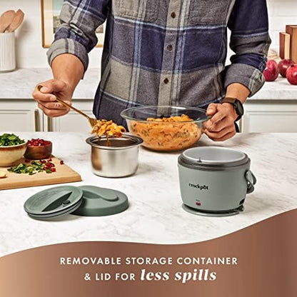 Portable Electric Lunch Box Food Warmer – Green - Curated Catalog B2