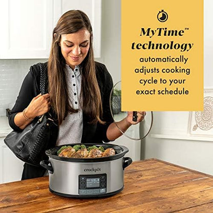 MyTime 6 Quart Programmable Slow Cooker - Curated Catalog C1