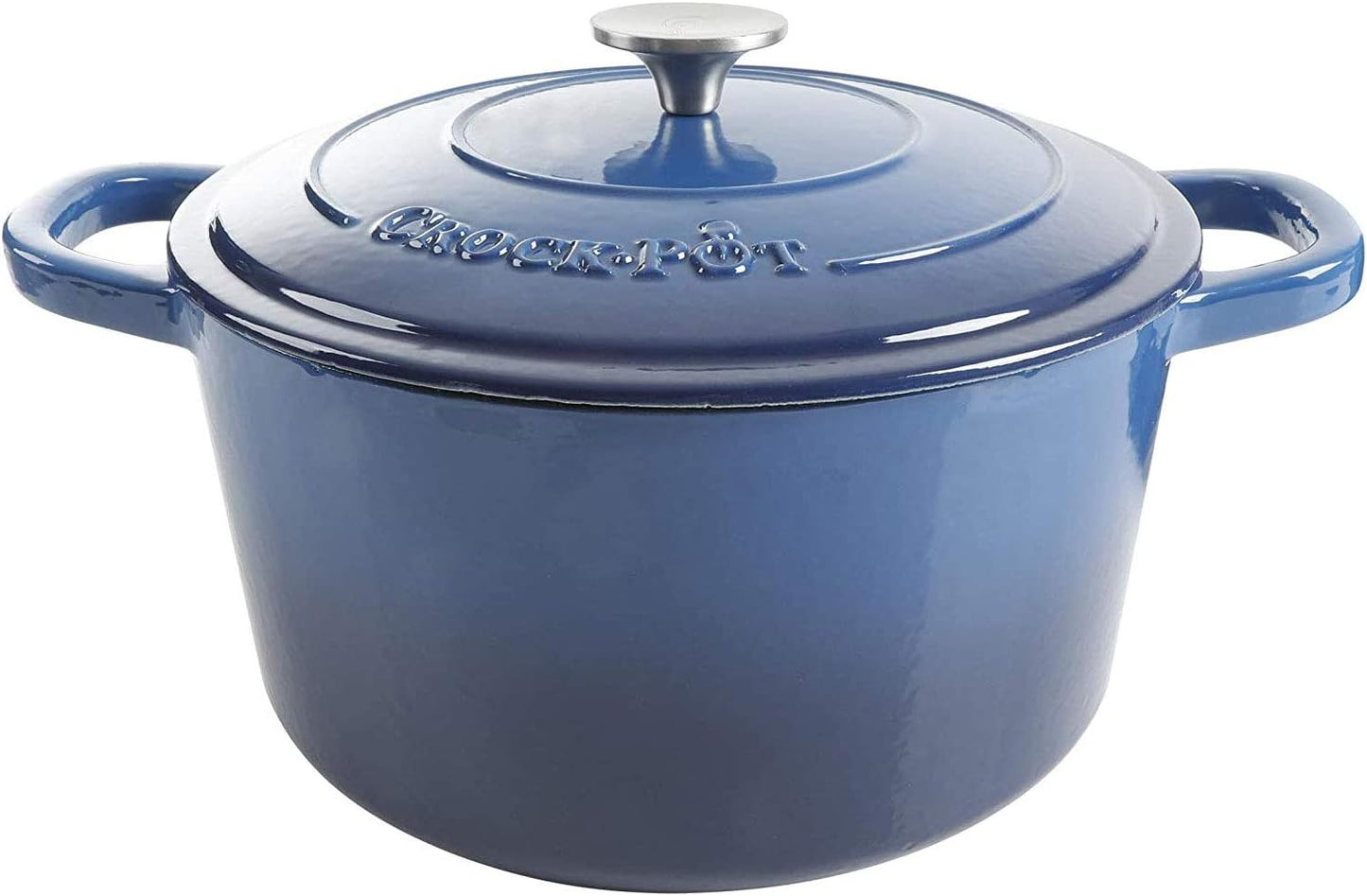 3 Quart Enameled Cast Iron Dutch Oven – Aqua - Curated Catalog G4