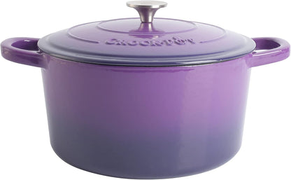 3 Quart Enameled Cast Iron Dutch Oven – Aqua - Curated Catalog F2