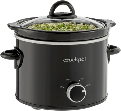 2 Quart Mini Slow Cooker – Classic Compact Cooker - Curated Catalog A8