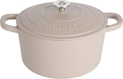 3 Quart Enameled Cast Iron Dutch Oven – Aqua - Curated Catalog G4