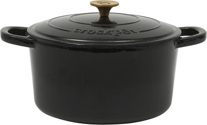 3 Quart Enameled Cast Iron Dutch Oven – Aqua - Curated Catalog G4