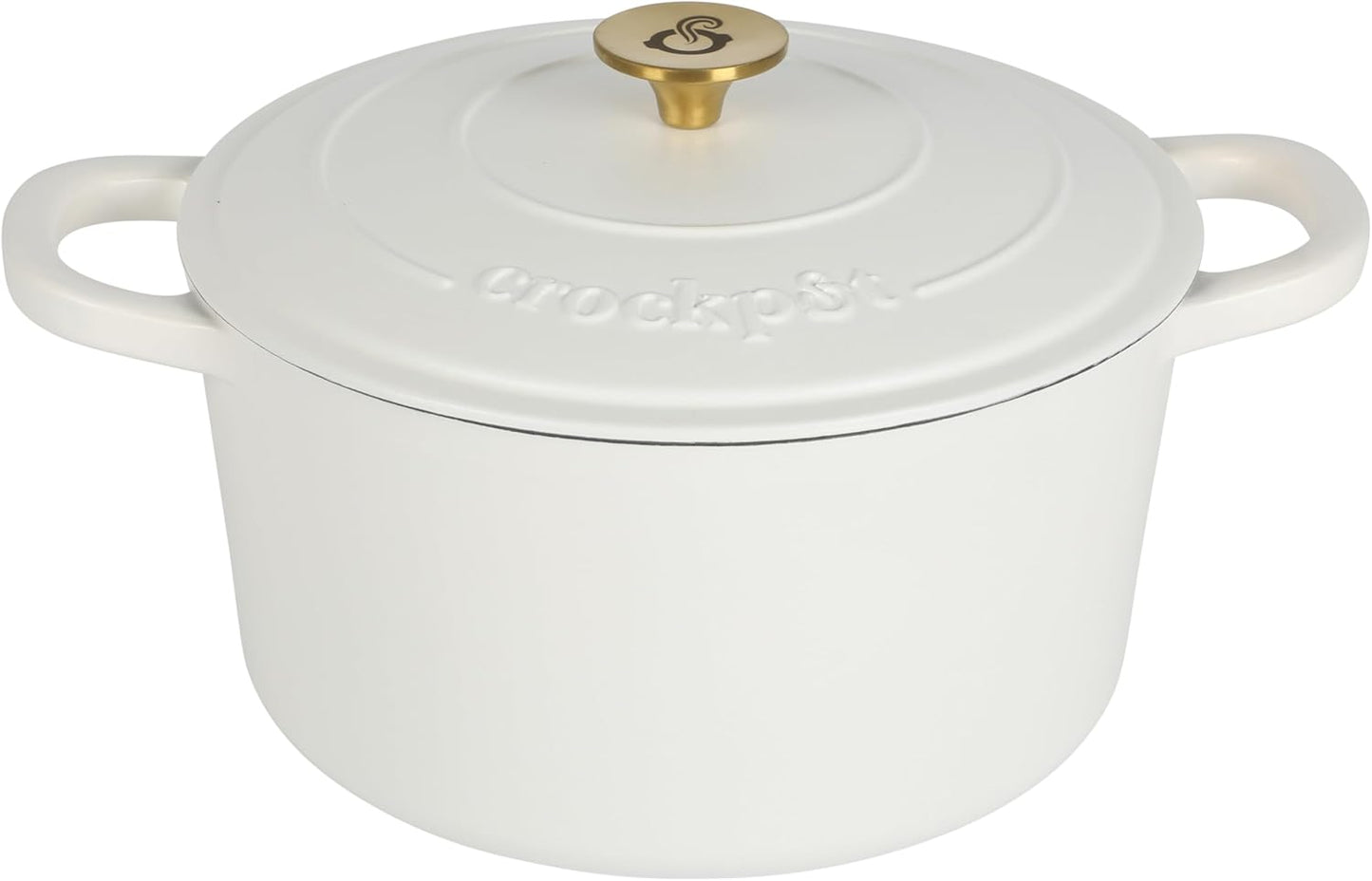 3 Quart Enameled Cast Iron Dutch Oven – Aqua - Curated Catalog G4