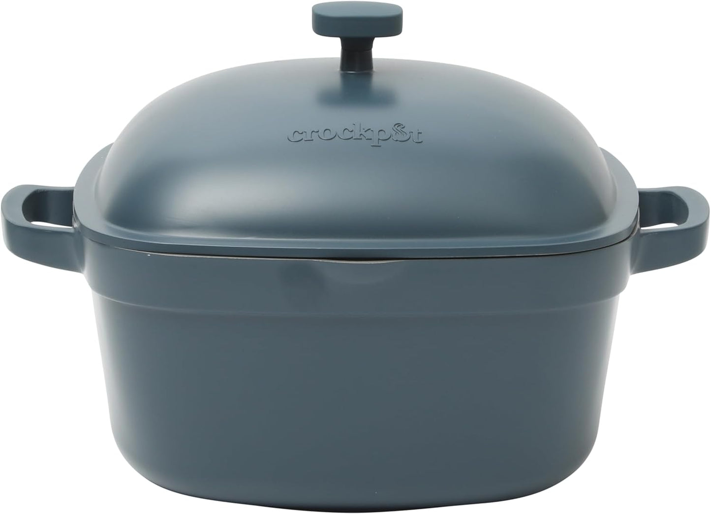 3 Quart Enameled Cast Iron Dutch Oven – Aqua - Curated Catalog G4