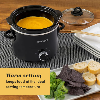 2 Quart Mini Slow Cooker – Classic Compact Cooker - Curated Catalog A8